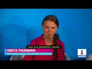 ¿Cómo se atreven? ¡Han robado mis sueños y mi niñez!, dice Greta Thunberg a líderes mundiales