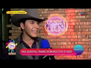 Raúl Sandoval confiesa por qué dijo que Ramiro Delgado tiene 37 hijos | Sale el Sol
