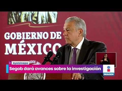 López Obrador asegura que Segob dará avances sobre investigación de Ayotzinapa | Yuriria Sierra