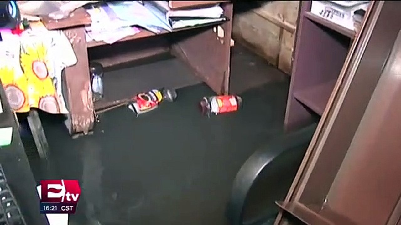 Fuertes lluvias dejan severas afectaciones en el Estado de México