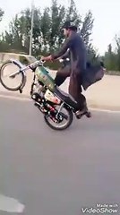 Out class One wheeling larka kamal kar geya