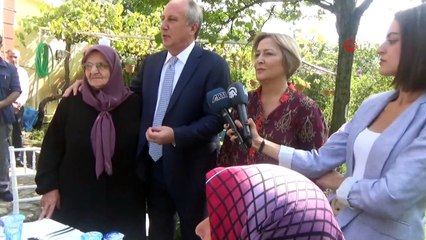 Muharrem İnce, şehit anneleri ile bir araya geldi