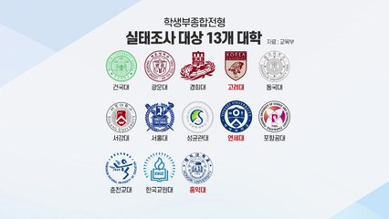 특목고·자사고 출신 많은 13개 대학 학종 실태조사 / YTN