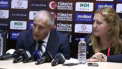 Zeljko Obradovic: 'Bu maç sezonun ne kadar zor geçeceğini gösteriyor'