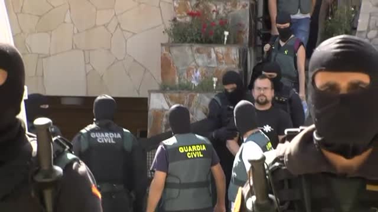 Los 7 CDR detenidos, en la prisión madrileña de Soto del Real