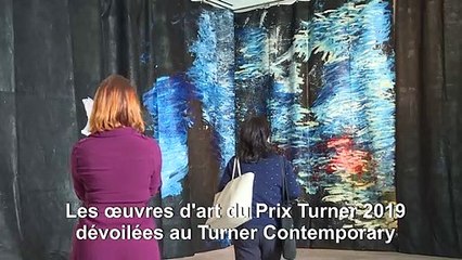 Les œuvres d'art du Prix Turner 2019 dévoilées au Turner Contemporary