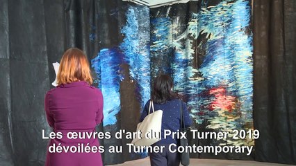 Les œuvres d'art du Prix Turner 2019 dévoilées au Turner Contemporary