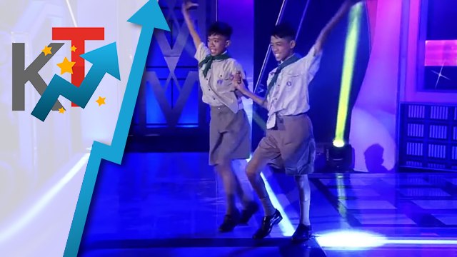 Viral dancing boy scouts na sina Dave and Renz, nagpakitang gilas sa GGV!