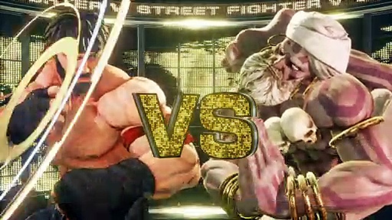 Street Fighter V Ryu vs Dhansim