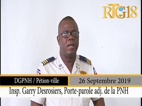 Police Nationale d'Haïti / Les dispositions ont été prises par la PNH pour assurer la sécurité