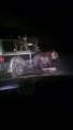 Ces automobilistes russes tombent sur un ours en pleine nuit ! Effrayant