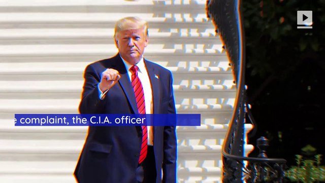 Trump Whistleblower Revealed to Be CIA Officer