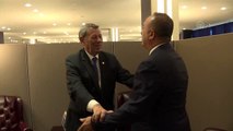 Çavuşoğlu, Uruguay Dışişleri Bakanı Novoa ile bir araya geldi - NEW
