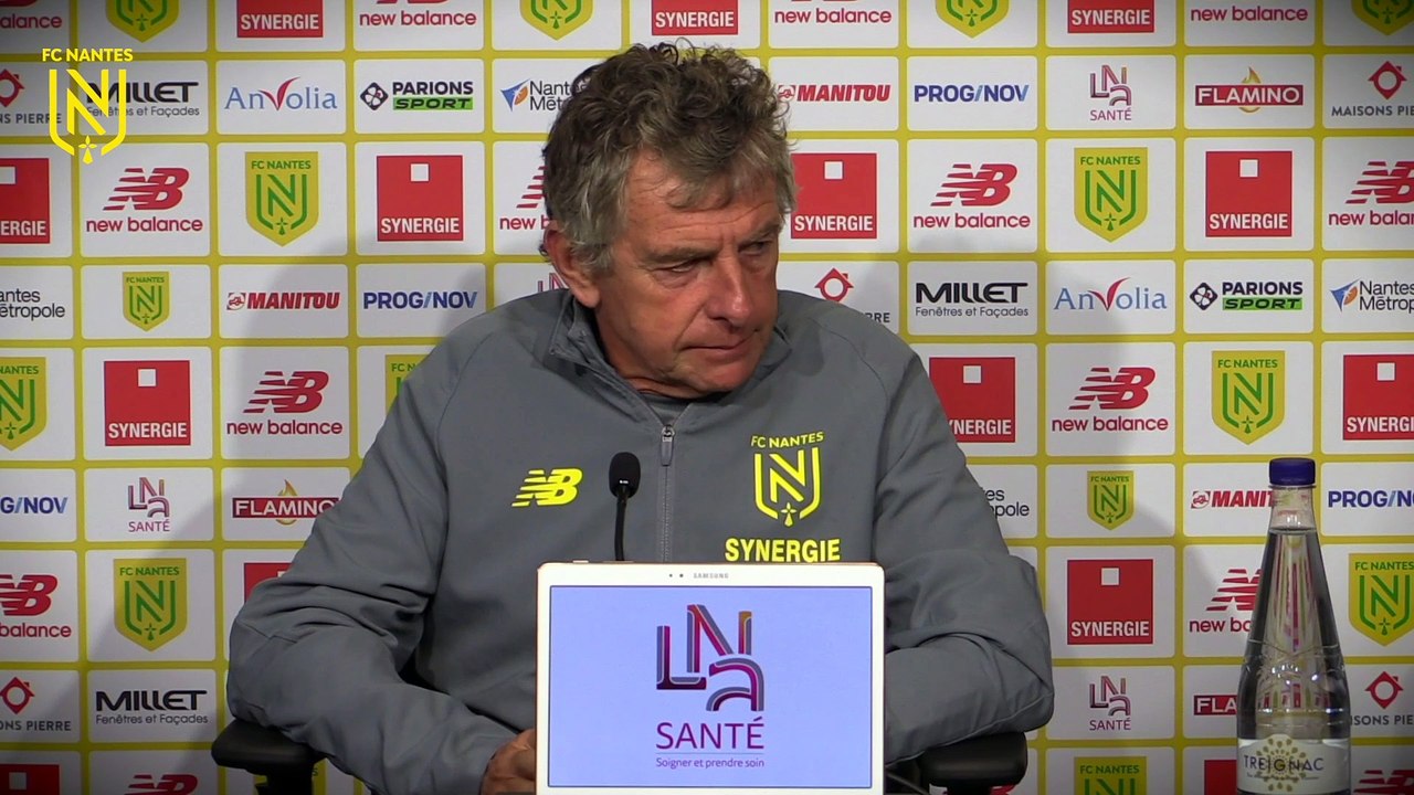 Christian Gourcuff avant OL - FCN