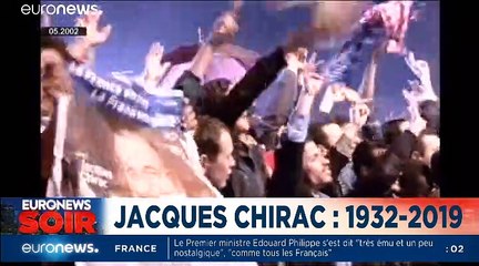 下载视频: Euronews Soir spécial Jacques Chirac : jeudi 26 septembre 2019