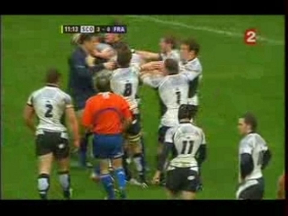 video essai Vincent Clerc France Ecosse 03-02-08