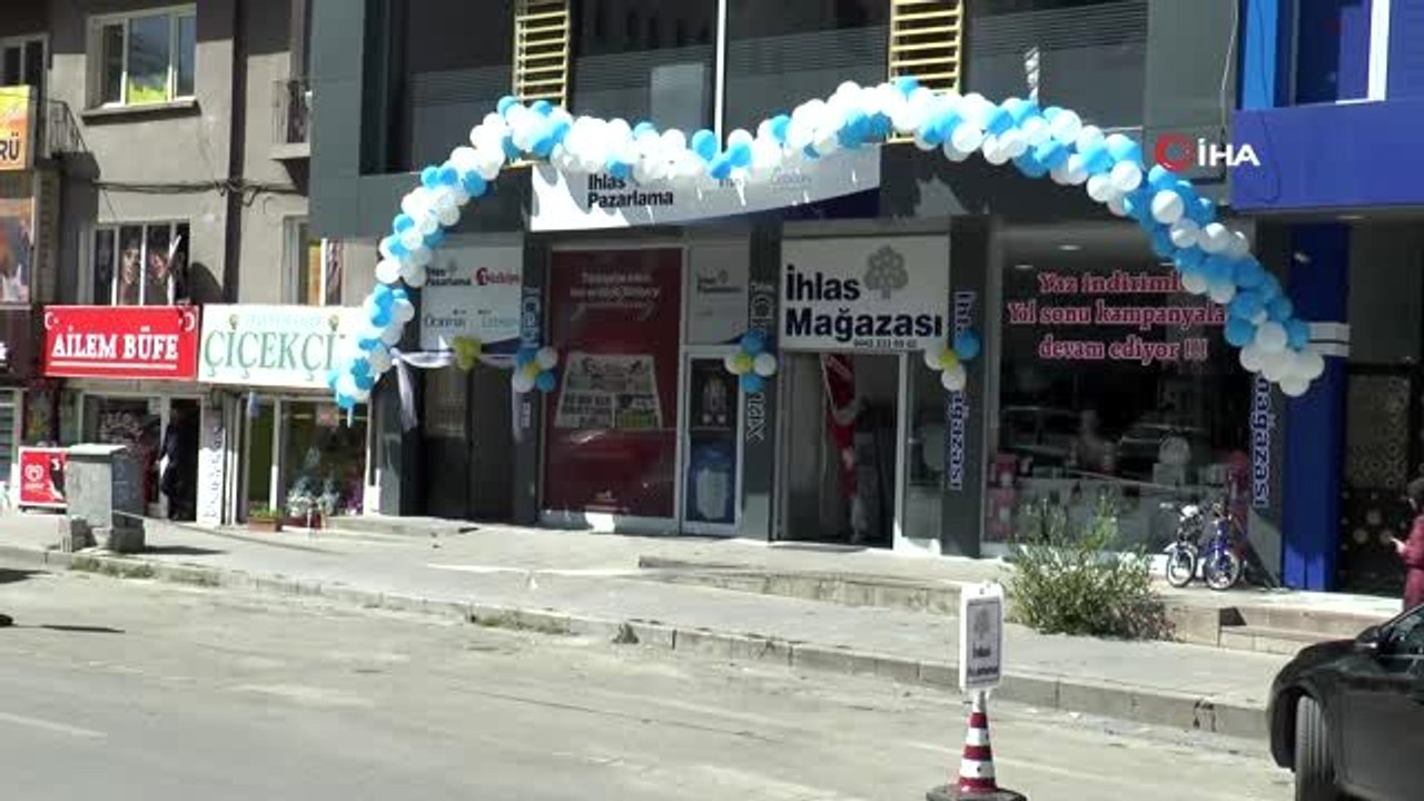 erzurum da ihlas magazasi yeni binasi duzenlenen torenle hizmete girdi dailymotion video
