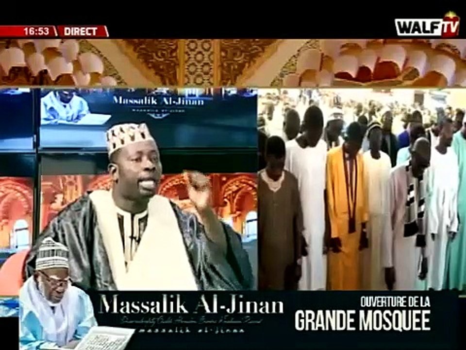Inauguration de la grande Mosquée Massalikoul Jinaan à Dakar