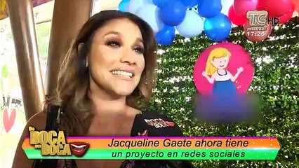 VIDEO | ¡Nuevo proyecto de Jackeline Gaete! Ella revela los detalles