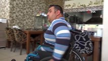 4 Yaşında tekerlekli sandalyeye mahkum oldu, azmi görenleri şaşırtıyor