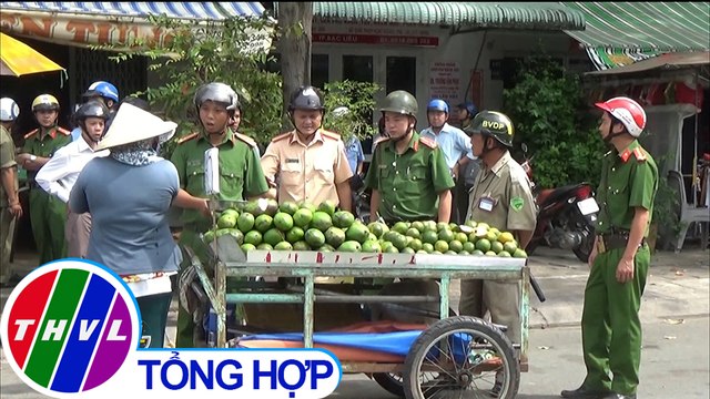 THVL | Ra quân lập lại trật tự khu vực bệnh viện ở Bạc Liêu