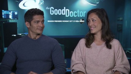 IR Interview: Nicholas Gonzalez & Christina Chang For "The Good Doctor" [ABC-S3]