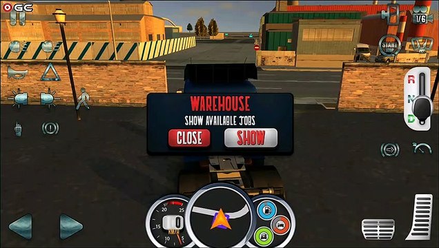 Euro Truck Driver 2018 - Cargo Electronic Barcelona - ETS Truck Simulator Android Gameplay #7