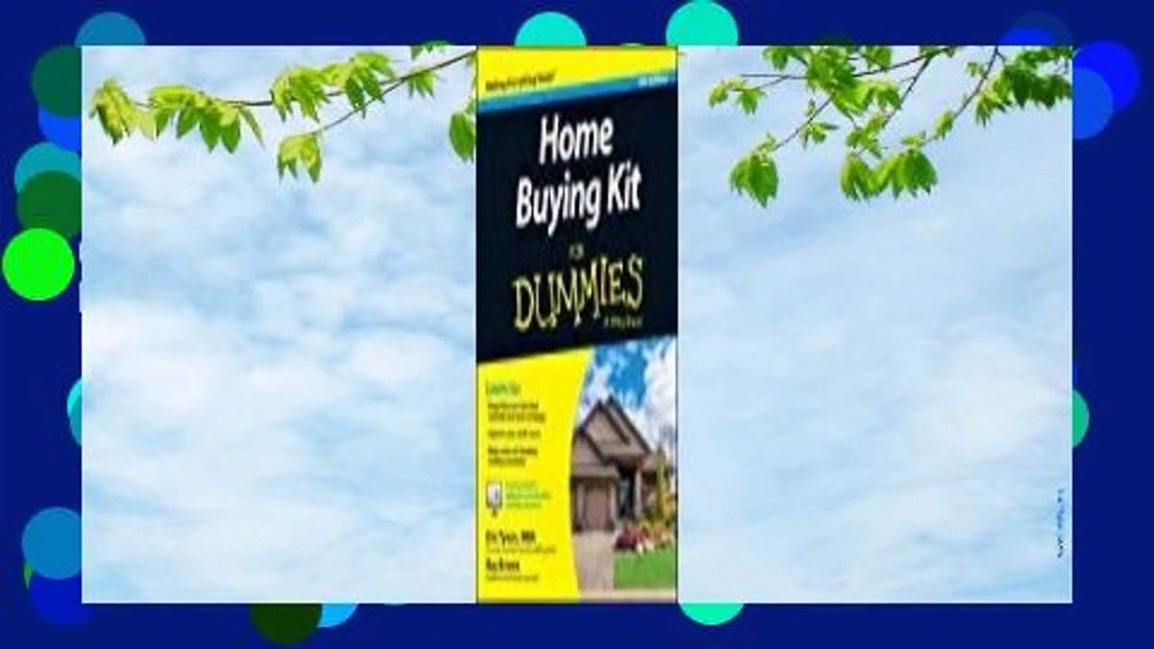About For Books  Home Buying Kit for Dummies  For Kindle