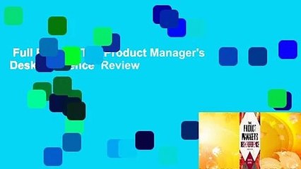 Full E-book  The Product Manager's Desk Reference  Review