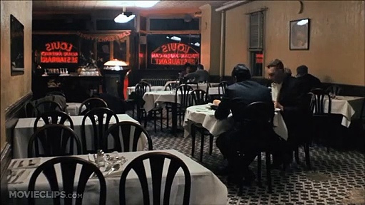 The Godfather , Michael in the restaurant ( 1972 )