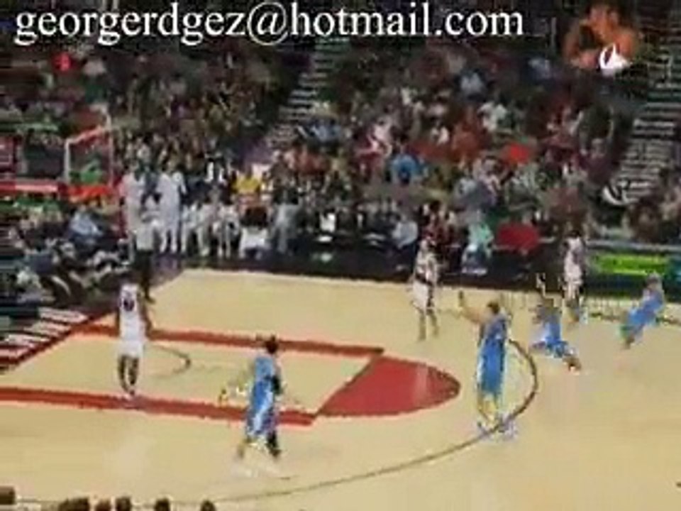 Allen Iverson hits a game-winning fadeaway jumper with 0.9 s