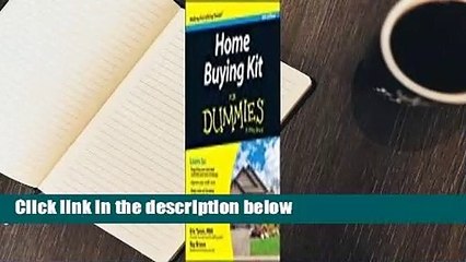 Full E-book  Home Buying Kit for Dummies Complete