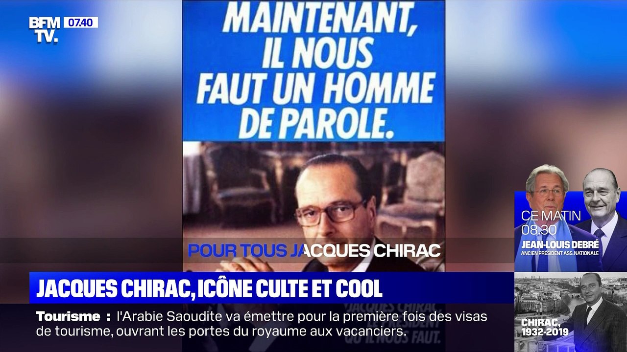 Jacques Chirac, icône culte et cool - 27/09