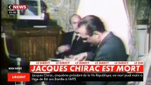 Disparition de Jacques Chirac: Retour en images sur la vie de l'ex-président de la République qui est décédé ce matin à l'âge de 86 ans - VIDEO