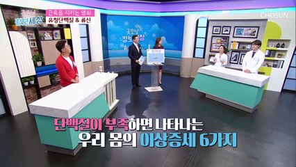 단백질이 부족하면 나타나는 이상증세 6가지