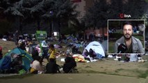 İstanbullular Geceyi Parklarda Geçirdi