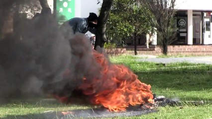 Kolombiya'nın başkentinde öğrenci protestosu - BOGOTA