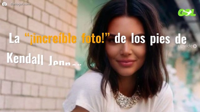 La “¡increíble foto!” de los pies de Kendall Jenner: “¡Esto no puede ser real!”