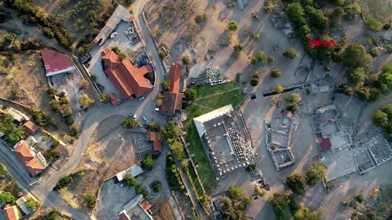 Çanakkale apollon smintheus tapınağı'nda bizans hazinesi bulundu