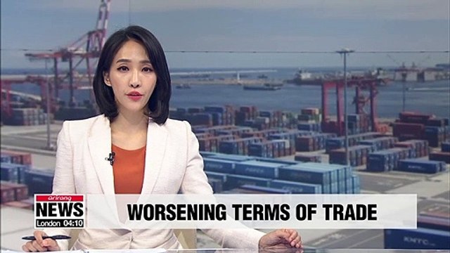 S. Korea's terms of trade index down for 21st consecutive month in August: BOK