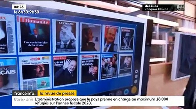Adieu , Sans Chichi , Tellement Français : La presse française rend hommage à Jacques Chirac avec des éditions spéciales
