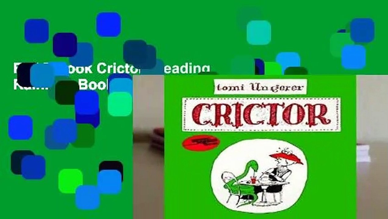 Full E-book Crictor (Reading Rainbow Books)  For Free