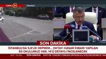 İstanbul'da 5,8'lik deprem