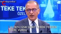 Fatih Altaylı GSM şirketlerine böyle isyan etti