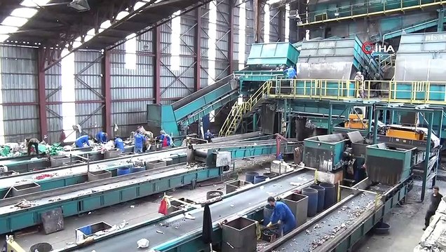 Çöp enerjiye dönüşüyor...Büyükşehir Belediyesi Katı Atık Depolama Tesisi havadan görüntülendi