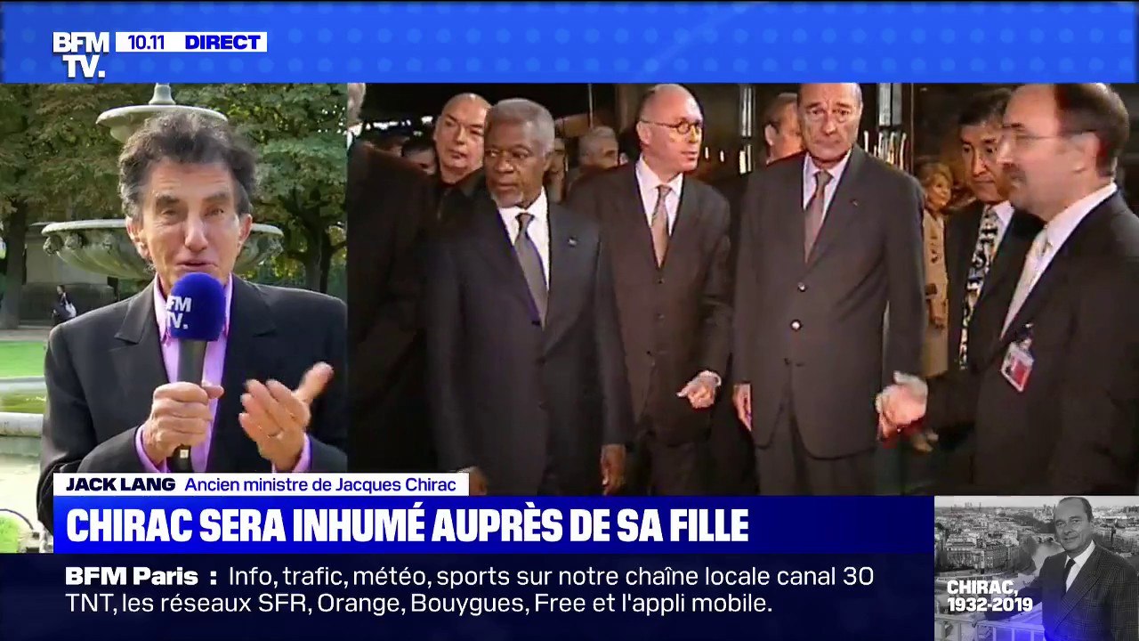 "Il avait cette forme d'affection, de gentillesse": Jack Lang raconte le cadeau de Jacques Chirac à ses petites-filles