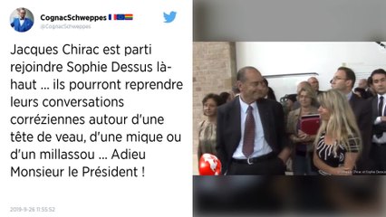Qui était Sophie Dessus, la blonde de Jacques Chirac ?