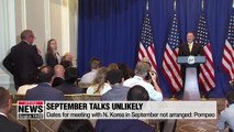 N. Korea-U.S. working-level nuclear talks unlikely in September