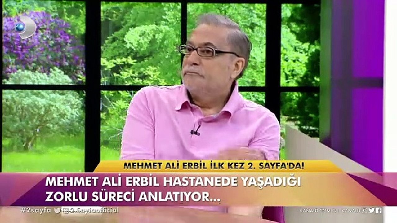 Mehmet Ali Erbil canlı yayında göz yaşlarını tutamadı