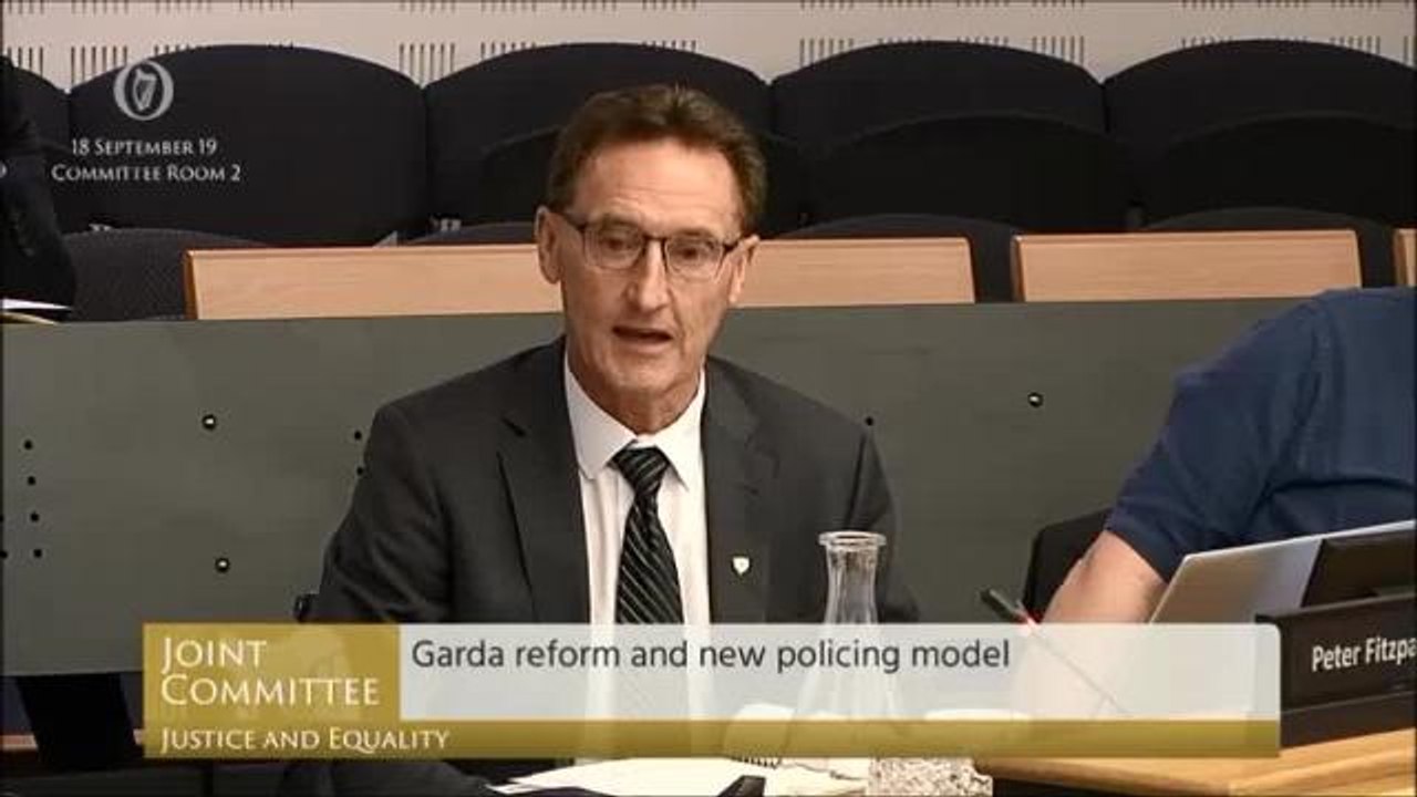Garda Commissioner Drew Harris